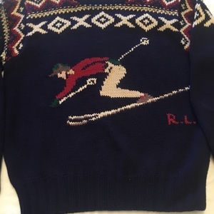 Vintage Ralph Lauren ski sweater